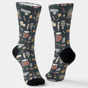 Chaussette HARRY POTTER™   Motif icônes