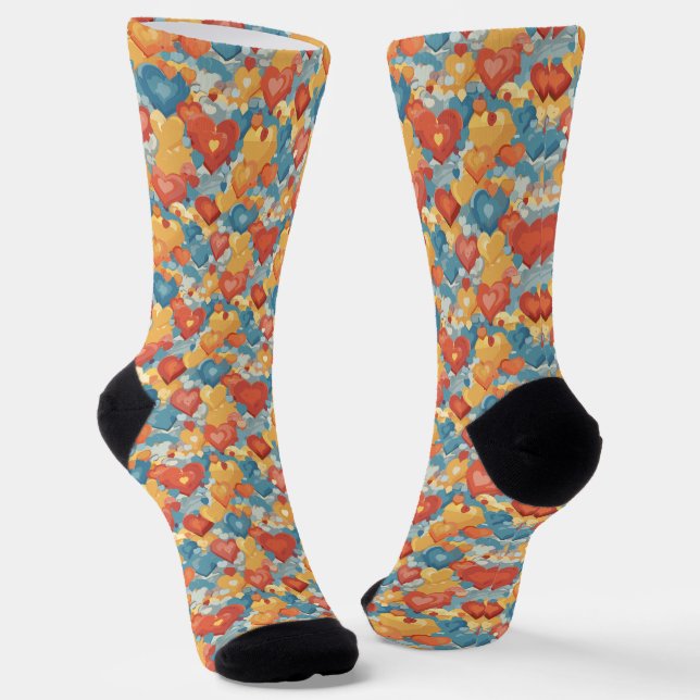 Chaussette Heart autism (Angulaire)