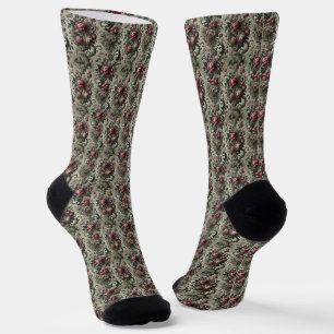 Chaussette 🌹 Héritage creux - Délirium gothique