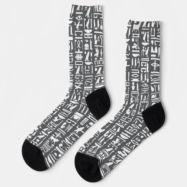 Chaussette Hiéroglyphe égyptien (Gauche)