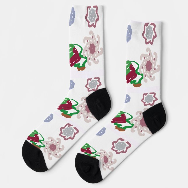 Chaussette Hiver de lama  (Gauche)
