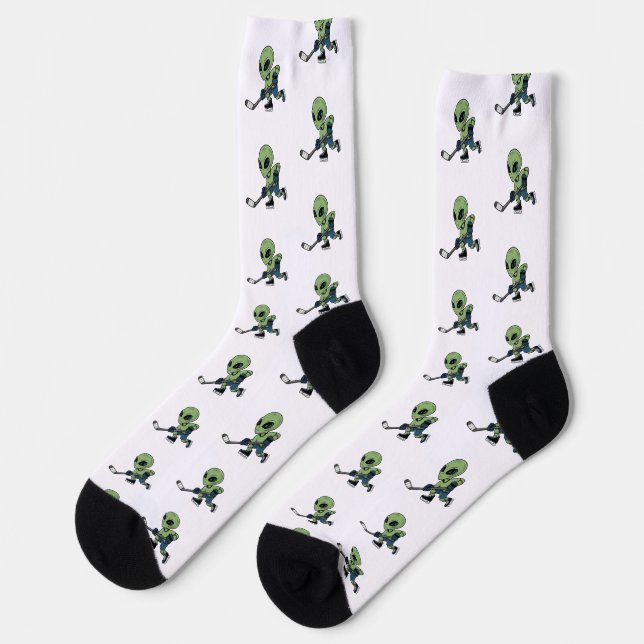 Chaussette Hockey Alien (Gauche)