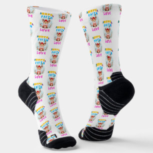 Chaussette Hope Faith Love
