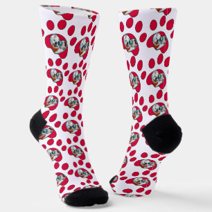 Chaussette I Love My Dog Paw Photo personnalisée