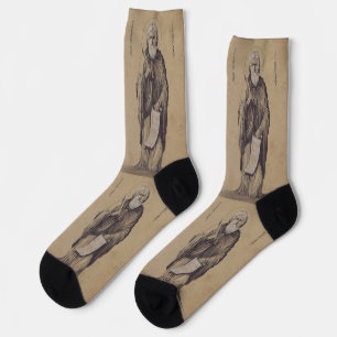 Chaussette Icône de Saint Élie le Prophète Art sacré