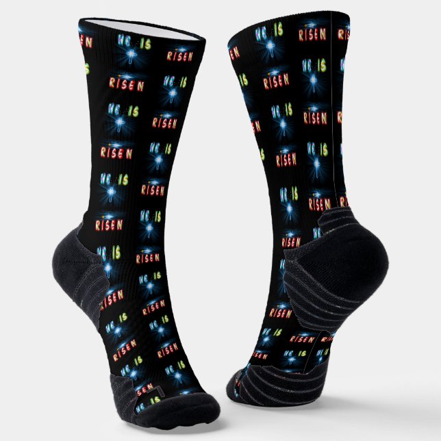 Chaussette Il Est Ressuscité (Angulaire)