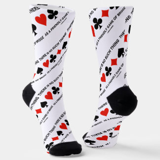 Chaussette Il N'Y A Pas De Jeu Amical De Ce Genre De Pont