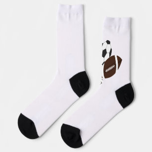 Chaussette illustration de balle de sport