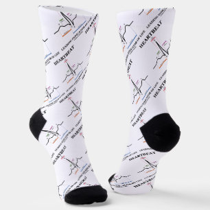 Chaussette Indicateur Principal De La Vie ECG/EKG Humour