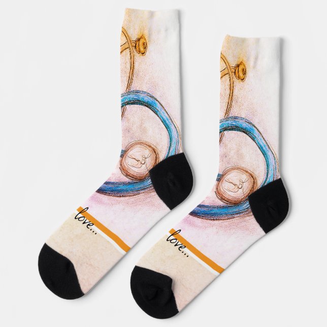 Chaussette Inh. love (Gauche)