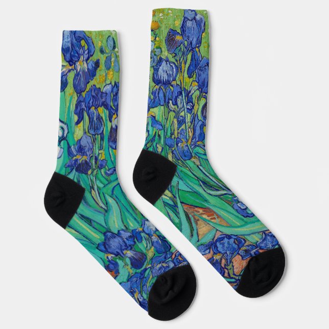 Chaussette Irises de Vincent Van Gogh (Droite)