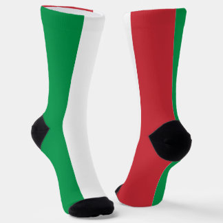 Chaussette Italie Drapeau Fun Patriotique Italien Pride Natio