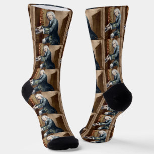 Chaussette J.S. Bach, Performance d'organiste