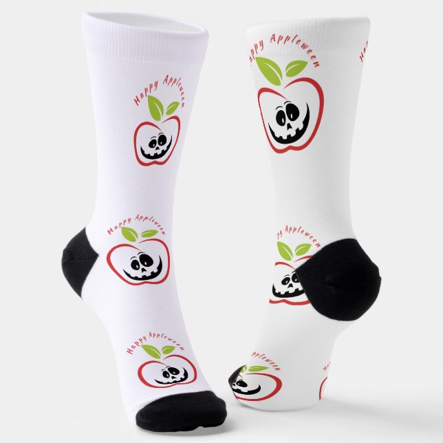 Chaussette Jack O'lanterne Happy Appleween Thunder_Cove (Angulaire)