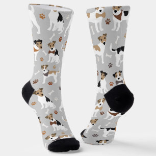 Chaussette Jack Russell Paws Terrier et Chaussettes d'os