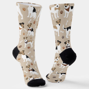 Chaussette Jack Russell Paws Terrier et Chaussettes d'os