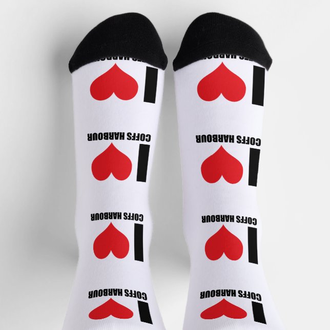 Chaussette J'adore Coffs Harbour (Haut)