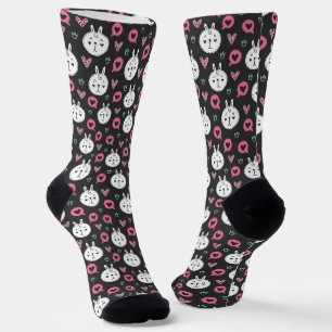 Chaussette J'adore les chats