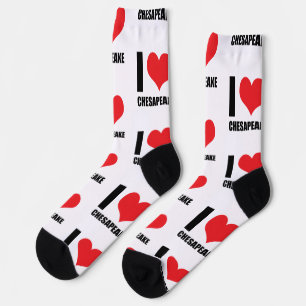 Chaussette J'aime Chesapeake