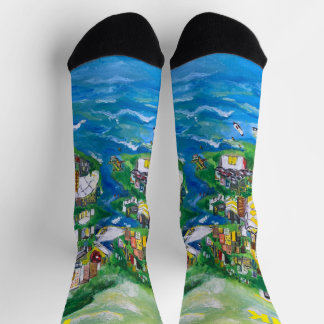 Chaussette J'aime le HK