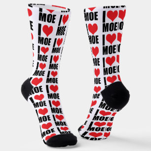 Chaussette J'aime Moe