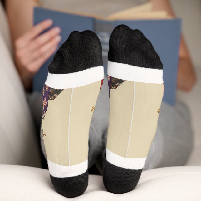 Chaussette Japon, mais pas vous pensez - Hana & Her Cat (Fond)