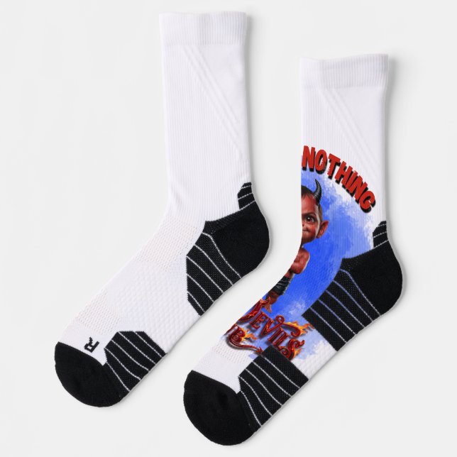 Chaussette Je Ne Regrette Rien Little Devils Club (Gauche)