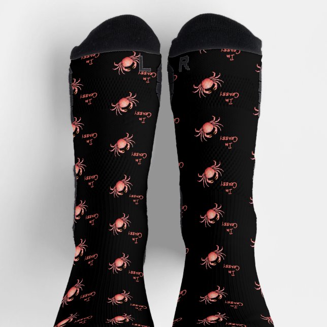 Chaussette Je suis Crabby All-Over-Print Socks (Haut)