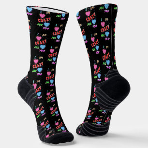 Chaussette Je Suis Fou De Toi