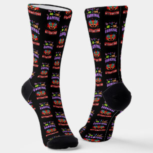 Chaussette Je Suis L'Attraction Du Carnaval