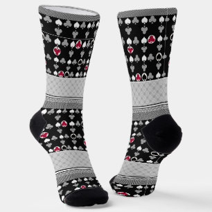 Chaussette Jeu de carte de poker