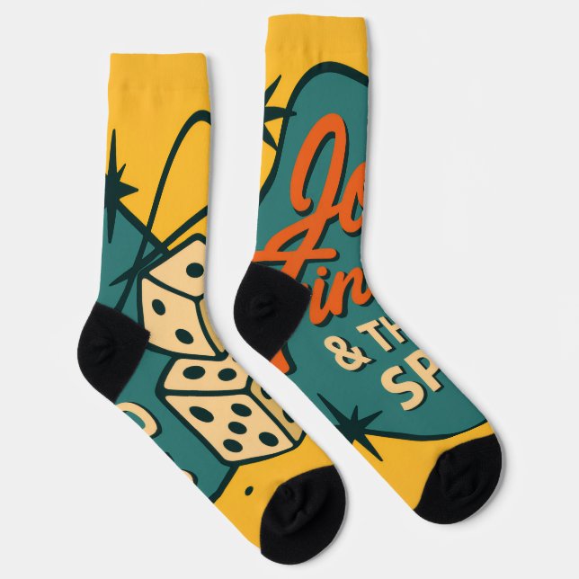 Chaussette Joe Finkle & The 7/10 Splits Chaussettes de Swing (Droite)