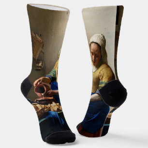 Chaussette Johannes Vermeer - La Milkmaid