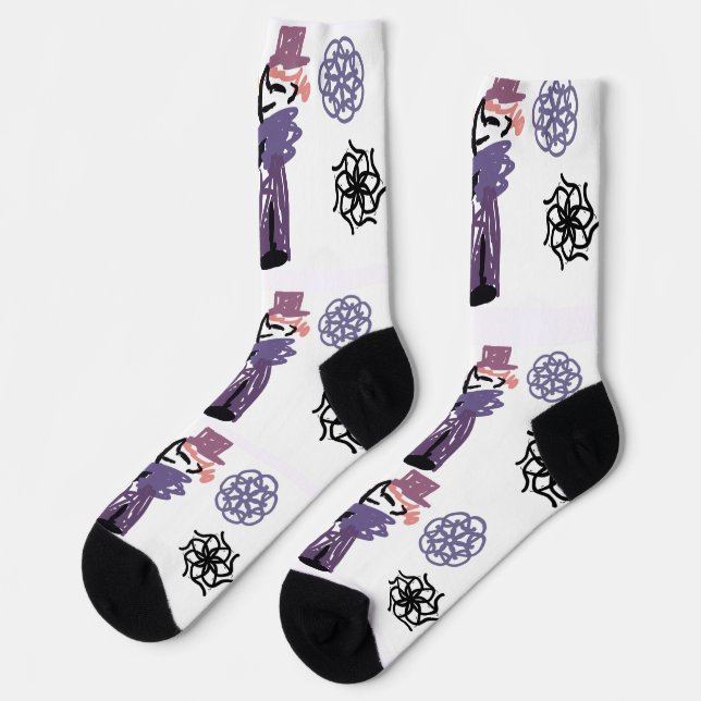 Chaussette Joie de la Saint-Valentin (Gauche)