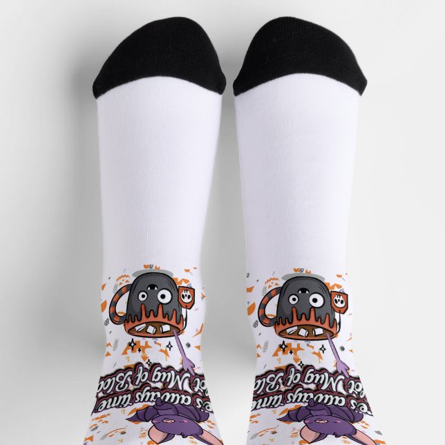 Chaussette Joli Halloween ! 👻 (Haut)