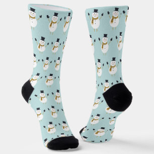 Chaussette Joli Snowman Motif Noël