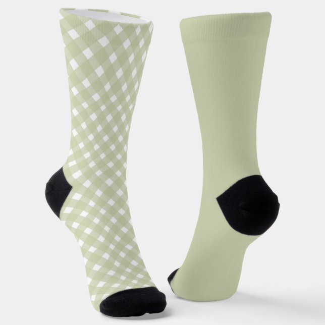 Chaussette Jolie Pastel Green Odd chaussettes incompatibles (Angulaire)