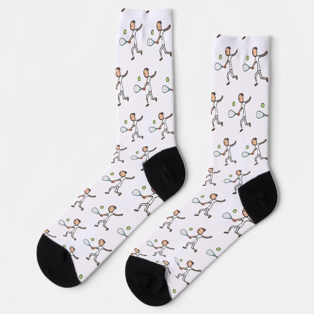 Chaussette Joueur de tennis (Gauche)