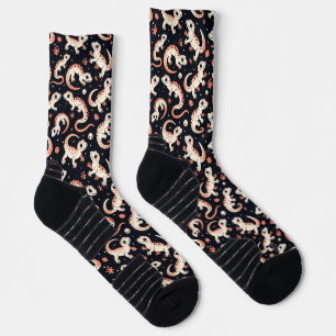 Chaussette Joueur Motif Gecko