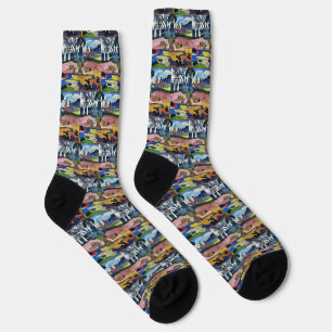 Chaussette Jour de la déesse Mahana no atua Impression d'art
