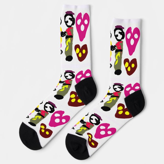 Chaussette Journée douce de la Saint-Valentin (Gauche)