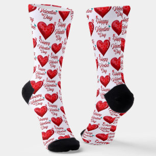 Chaussette Joyeuse Saint-Valentin