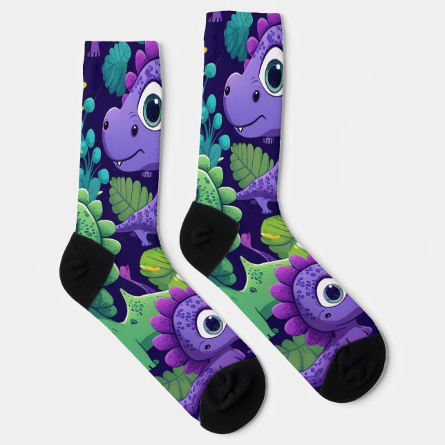 Chaussette Joyeux Dinos (Droite)