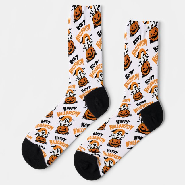 Chaussette Joyeux Halloween (Gauche)