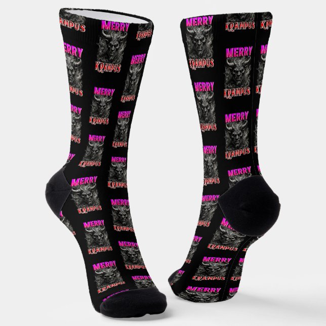 Chaussette Joyeux Krampus (Angulaire)