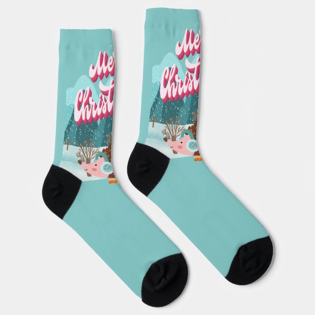Chaussette Joyeux Noël (Droite)