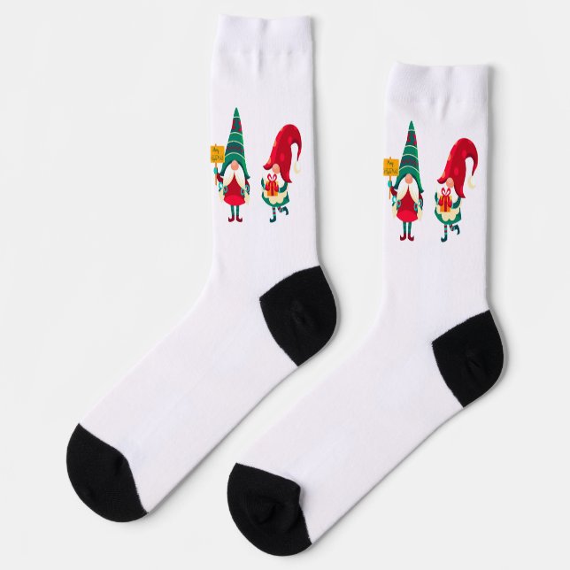 Chaussette Joyeux Noël  (Gauche)