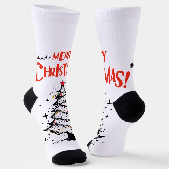 Chaussette joyeux noel en vous (Angulaire)