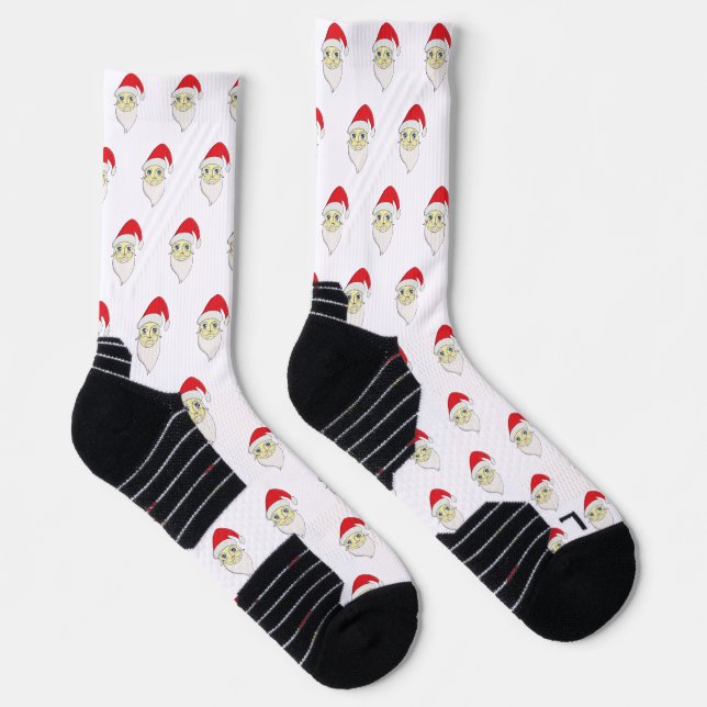 Chaussette Joyeux Noël Père Noël (Droite)