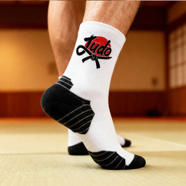 Chaussette Judo - Ceinture noire - Soleil levant (Créateur téléchargé)
